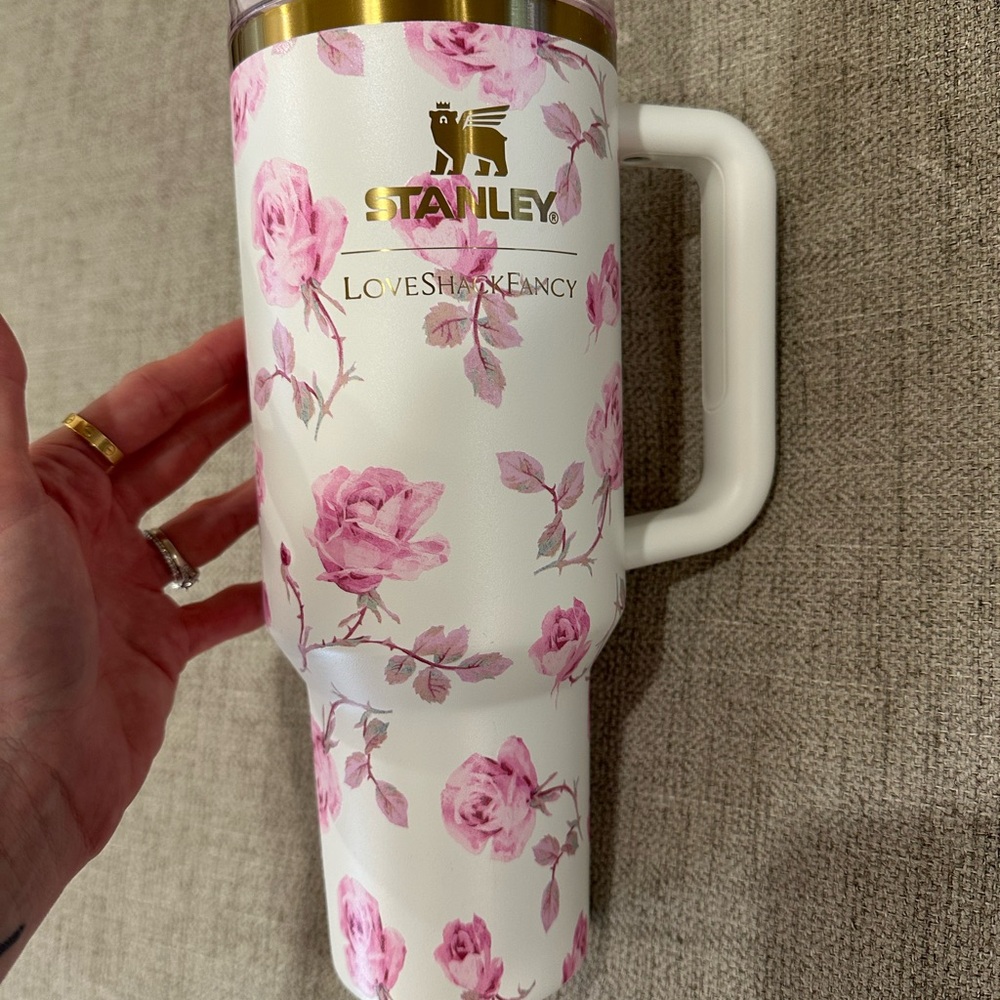LoveShackFancy Stanley Tumbler- only used a few times